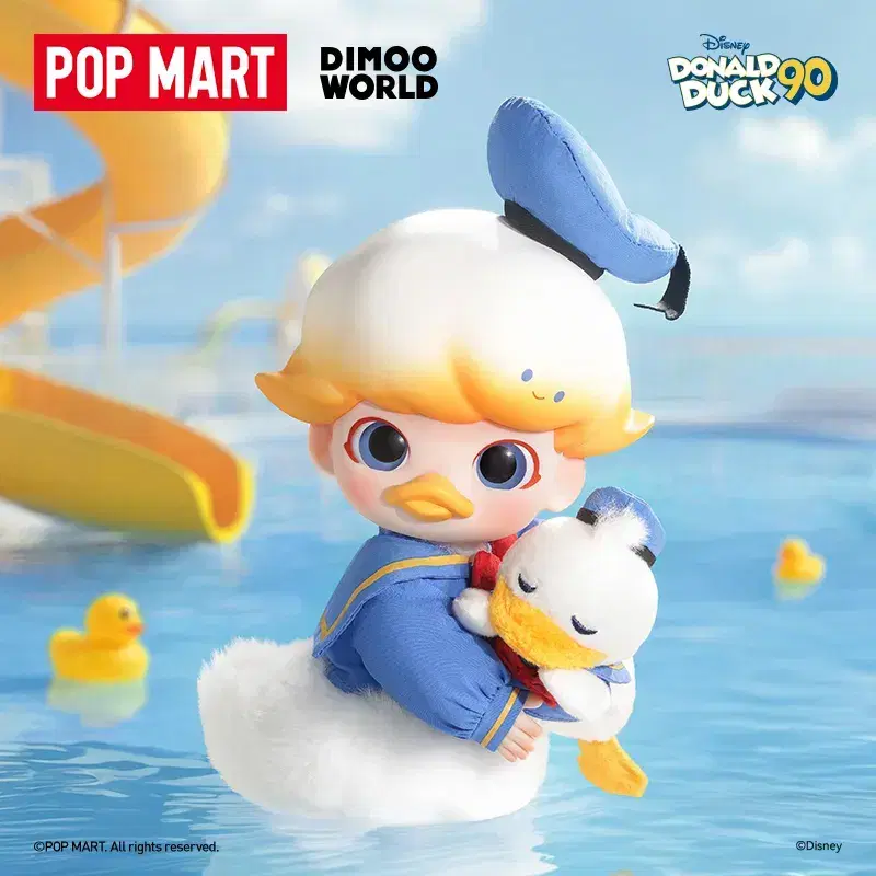 Popmart x Disney Dimu World ドナルドダック BJD アクション
